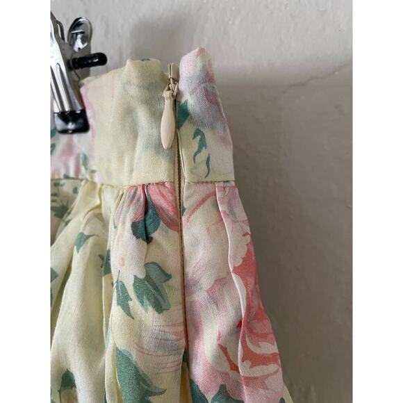 NWT Selkie The Fantasy Ballroom Skirt Long Floral Cottage Core Coquette Silk 1X - Picture 6 of 10